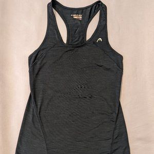 Head XS Black Workout Tank Top